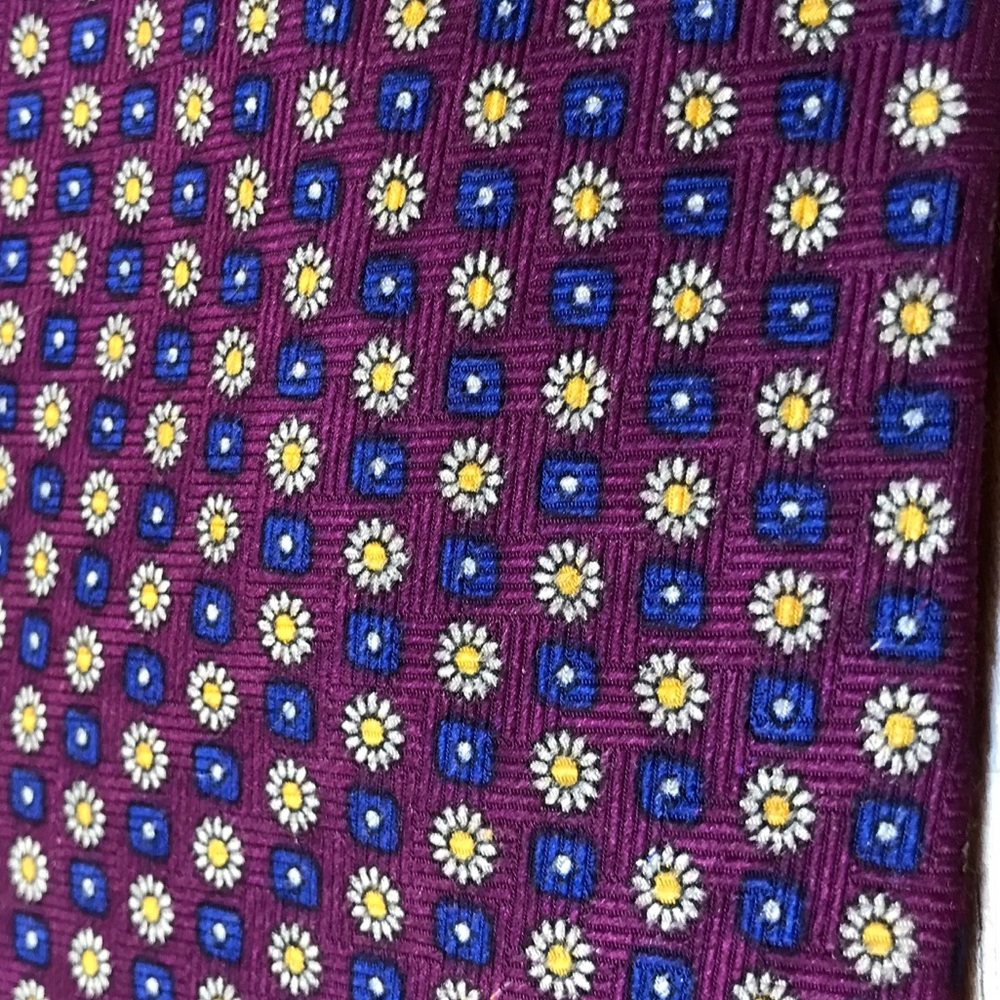 Purple “Daisy” Tie
